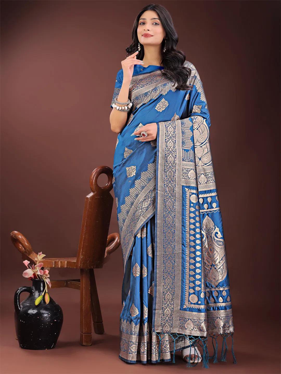 Tana Bana By Astita Silk Wedding Wear Saree Wholesale Price In Surat
